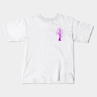 Pink Tree Kids T-Shirt